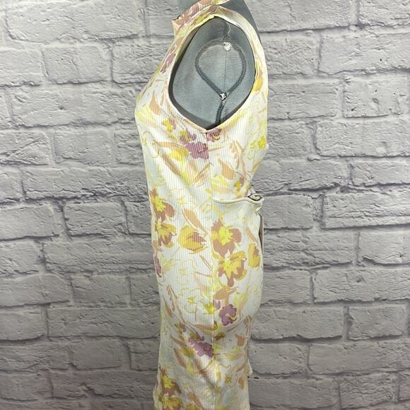 NWT Ted Baker ribbed floral bodycon dress - Picture 4 of 10